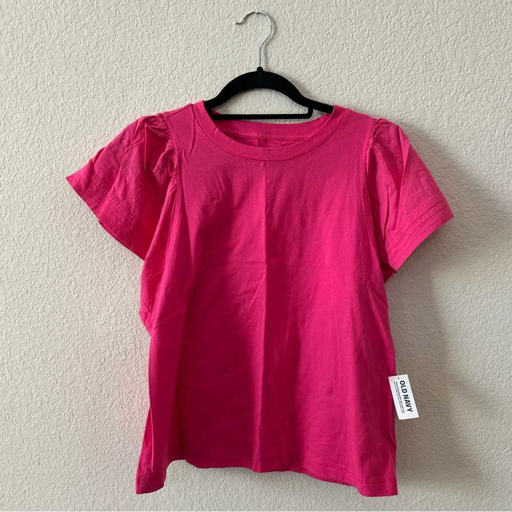 Old Navy Flutter-Sleeve Paneled T-Shirt - Women's Size Medium (NWT)